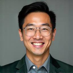 Portrait of David Chen, Founder and CEO of IronOak Wellness