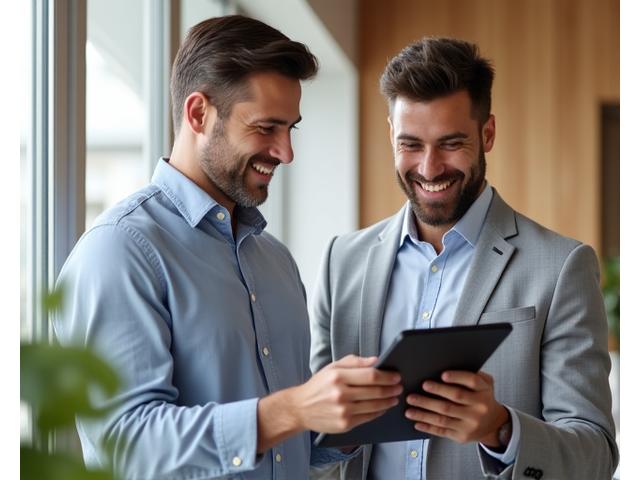 A professional nutritional consultant discussing a personalized diet plan with a male client.